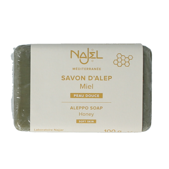 Sapone di Aleppo Najel al Miele 100 Grammi