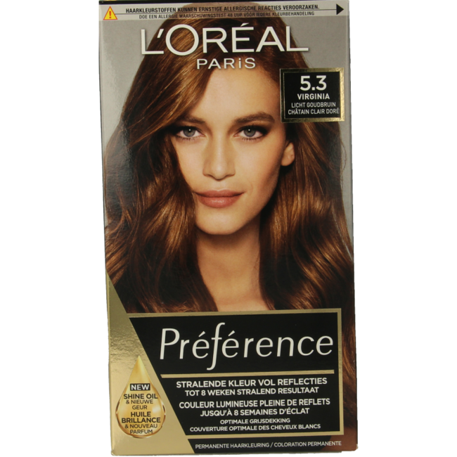 Preference 5.3 Virgin Light Golden Brown 1 Set