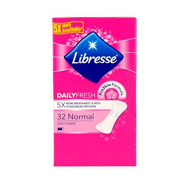 Normal Panty Liners 32 Pieces