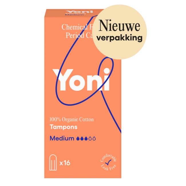 Tampons Medium, 16 Stück