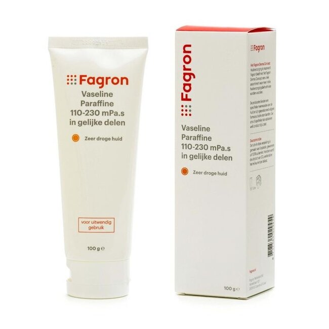 Fagron Vaselina Paraffina Unguento 110/230 D + B 100 Grammi