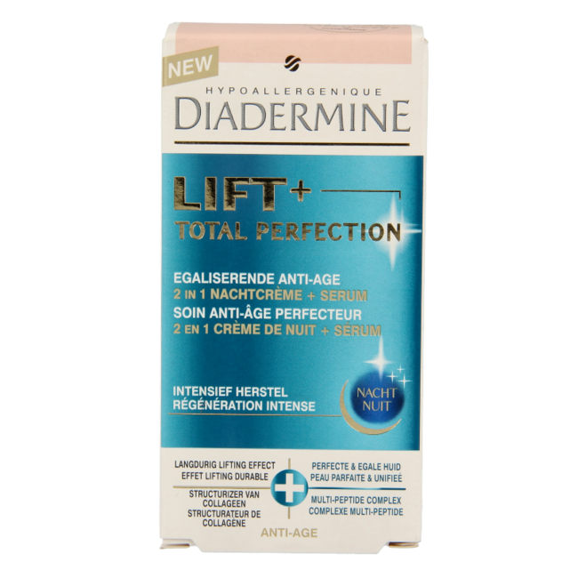Diadermine Lift+ Perfect Total Perfection crema de noche y sérum 50 ml