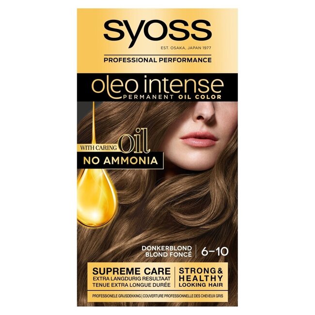 Syoss Color Oleo Intense 6-10 Dunkelblond Haarfarbe 1 Set