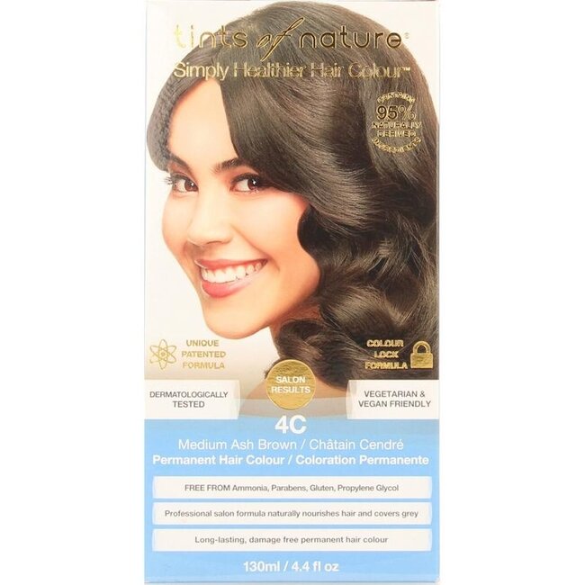 Tints Of Nature 4C Medium Ash Brown 1 Set