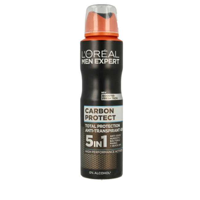 Deodorante Men Expert Carbon Protect 150 Millilitri