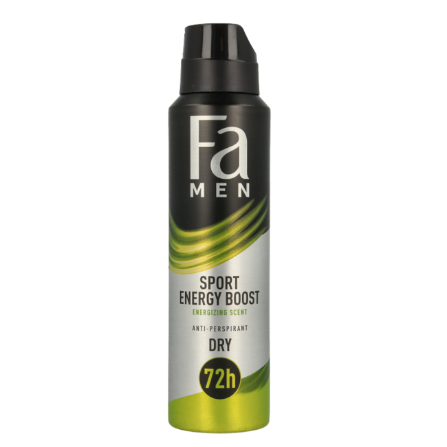 Dezodorant w sprayu FA Men Sport Energy Boost 150 Mililitrów
