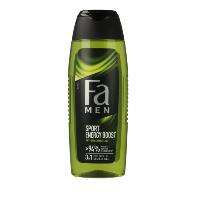 FA Men docciaschiuma sport energy boost 250 Millilitri