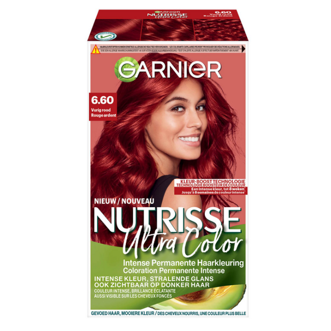 Nutrisse Ultra Color 6.6 Rojo Intenso - 1 set