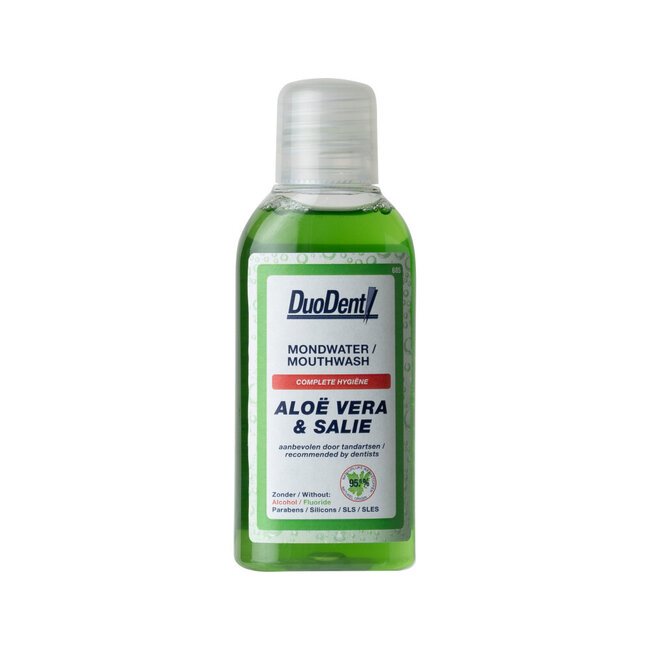 Bain de bouche Duodent aloe vera et sauge 100 ml