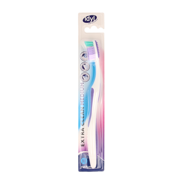 Idyl Extra Clean Toothbrush Medium 1 Piece