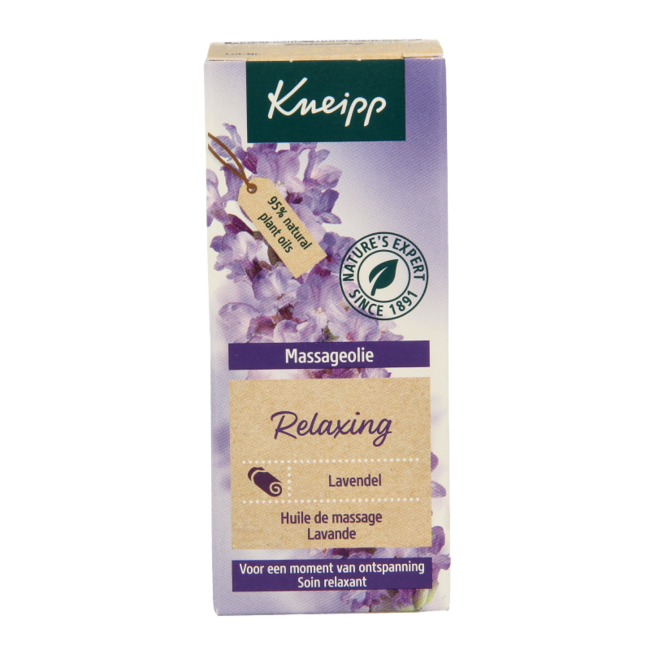 Olio da massaggio rilassante alla lavanda mini 20 Millilitri