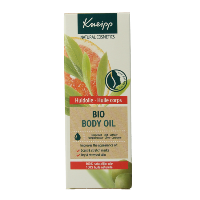 Kneipp Bio Body Oil Grapefruit Olive Safflower 100ml