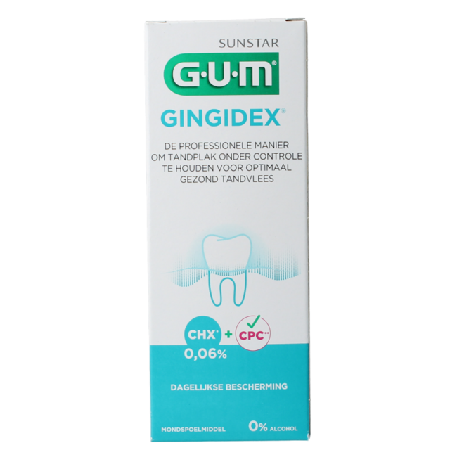 GUM Gingidex mondspoelmiddel 300 Milliliter
