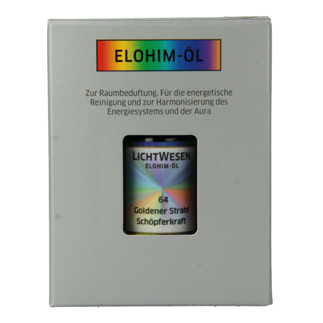 Lichtwesen Elohim olie goud 64 10 Milliliter