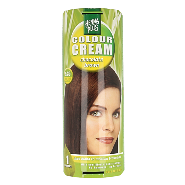 Henna Plus Colour Cream 5.35 Chocolate Brown 60ml