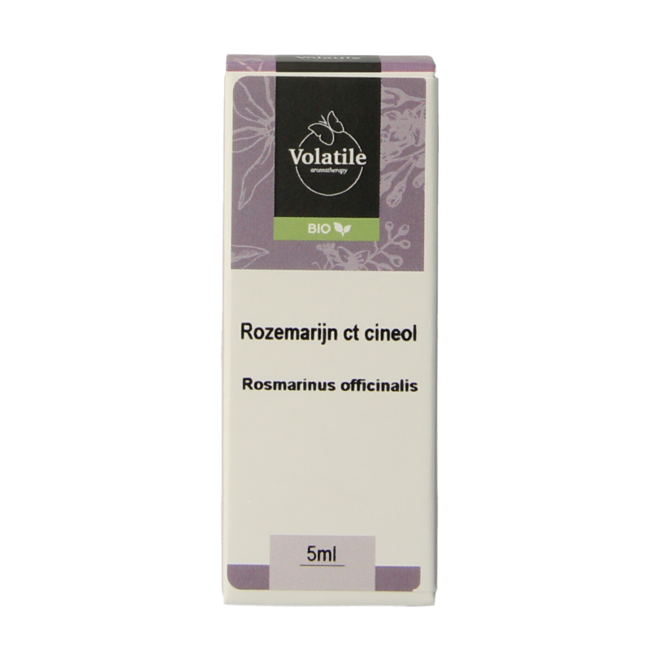 Olio Essenziale di Rosmarino Biologico Volatile 5 Millilitri