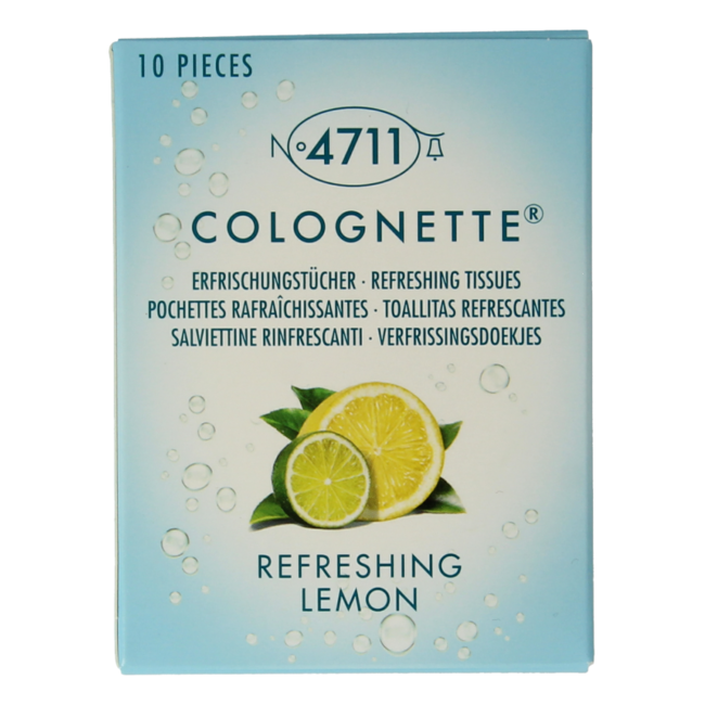 4711 Colognettes Lemon 10 unidades