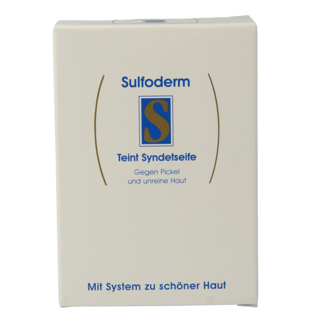 Sulfoderm S teint syndet soap 100 Gram