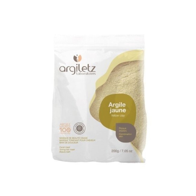 Argiletz Argilla Gialla Molto Fine 200 Grammi