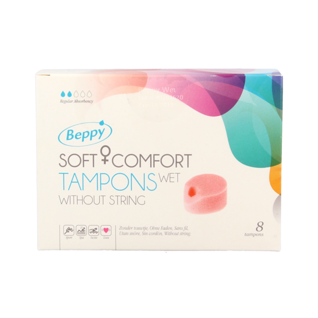 Tampons Soft+ Comfort Wet - 8 pièces