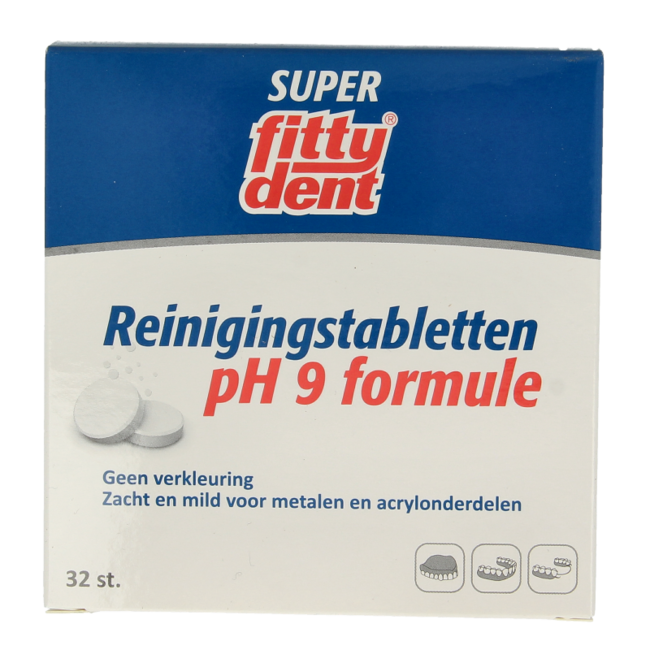 Gebitsreinigingstabletten 32 Stuks