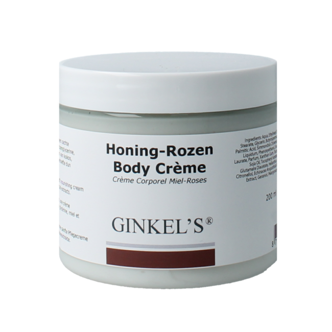 Krem do ciała Ginkel's Miód i Róża 200 Mililitrów