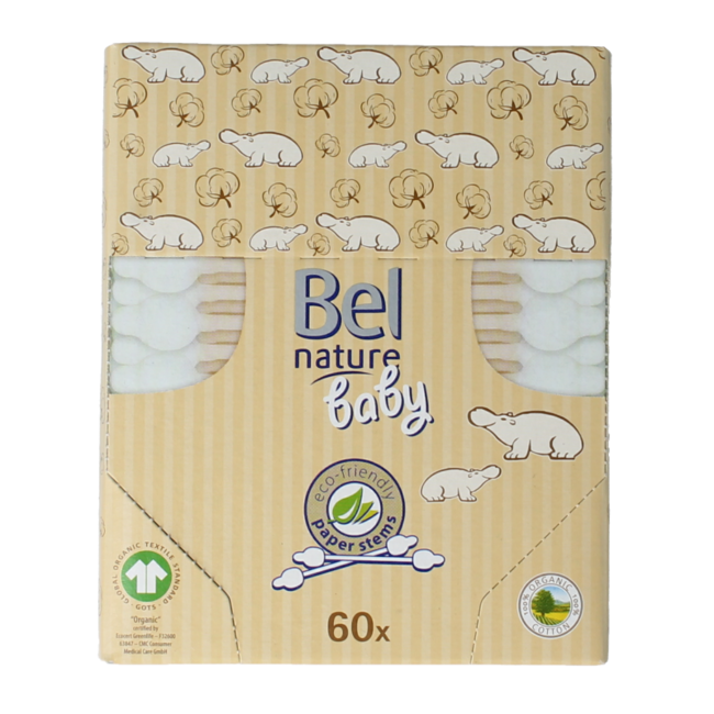 Bâtonnets ouatés bébé 60 pièces