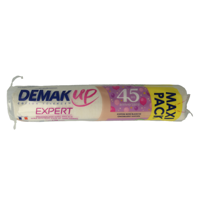 Dischetti di cotone Demak Up rotondi regolari 108 Pezzi
