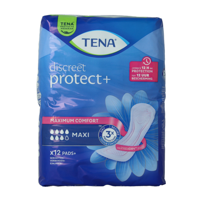 TENA Discreet Maxi Einlagen 12 Stück