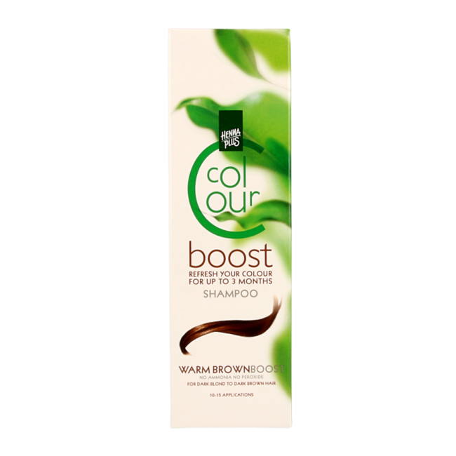Henna Plus Colour boost warm brown 200 Milliliter