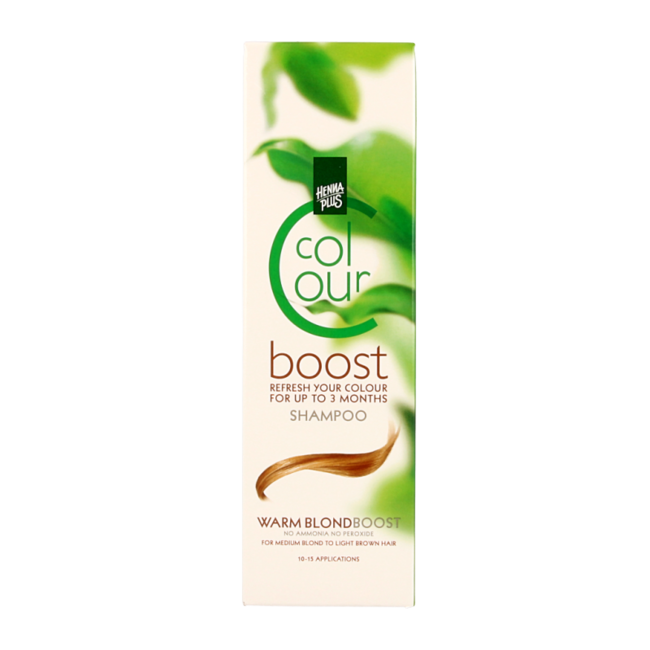 Henna Plus Colour boost ciepły blond 200 mililitrów