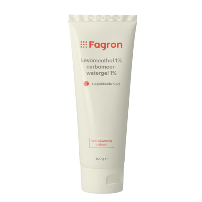 Fagron Levomenthol 1% Carbomer Water Gel 100g
