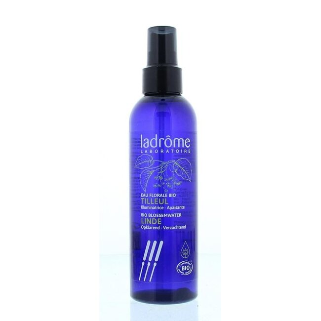 Ladrome Lindebloesemwater spray (hydrolaat) 200 Milliliter