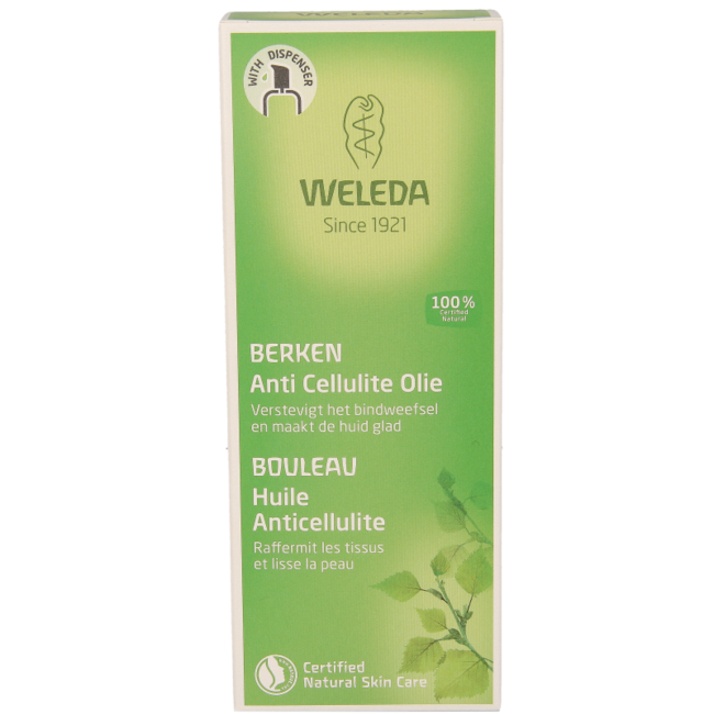 Aceite anticelulítico de abedul 100 ml