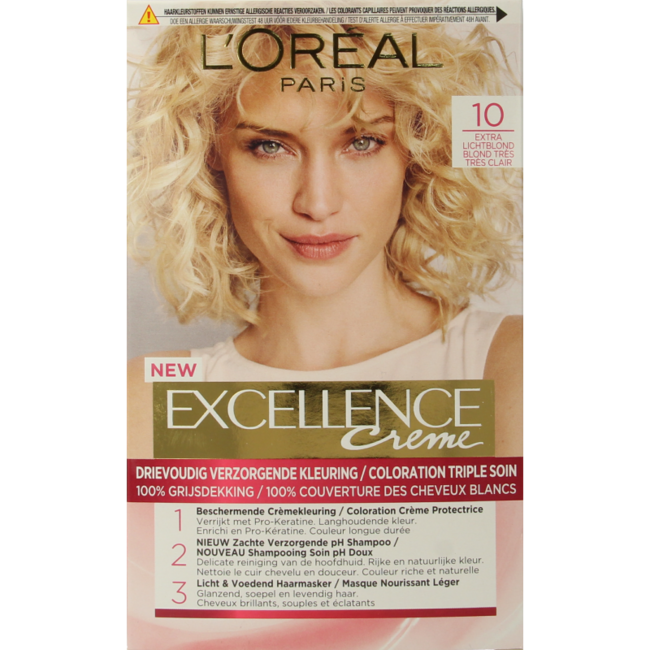 Excellence 10 Extra Light Blonde 1 Set