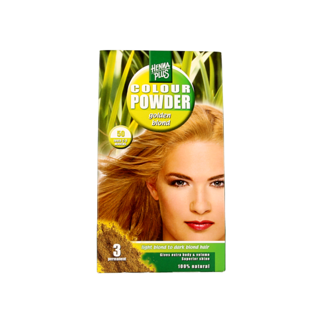 Proszek koloryzujący 50 złoty blond 100 gram