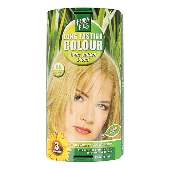 Coloration longue durée 8.3 blond doré 100 millilitres