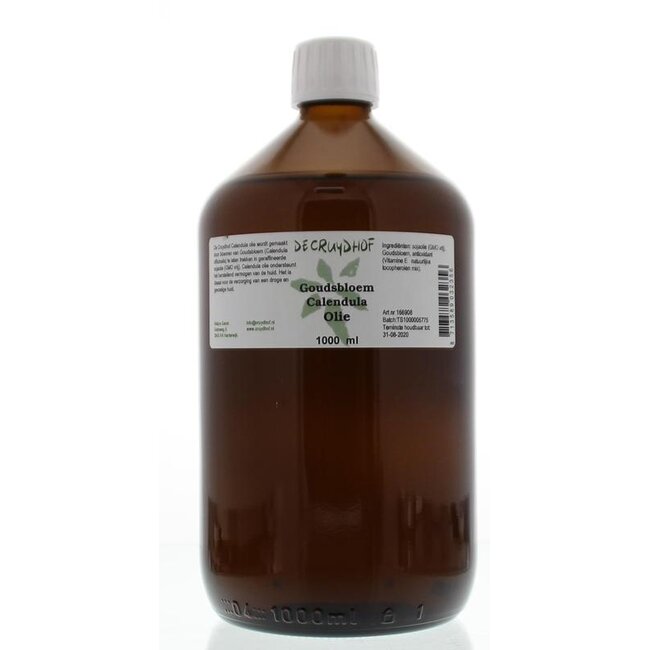 Cruydhof Calendula/goudsbloem olie 1 Liter