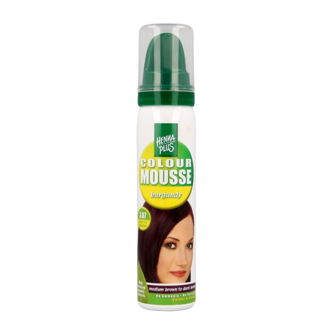 Henna Plus Colour Mousse 3.67 aubergine 75 ml