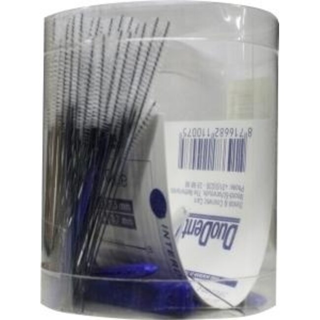 Duodent Interdental Brushes Extra Fine 0.7 - 72 Pack