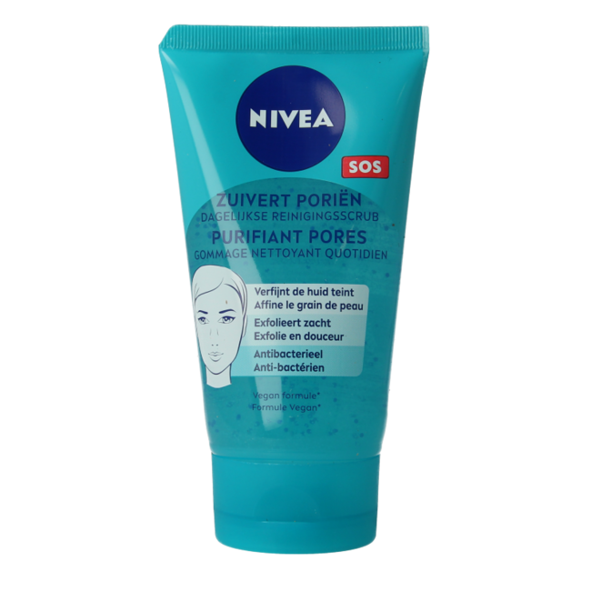 SOS gommage nettoyant quotidien purifiant pores 150 ml