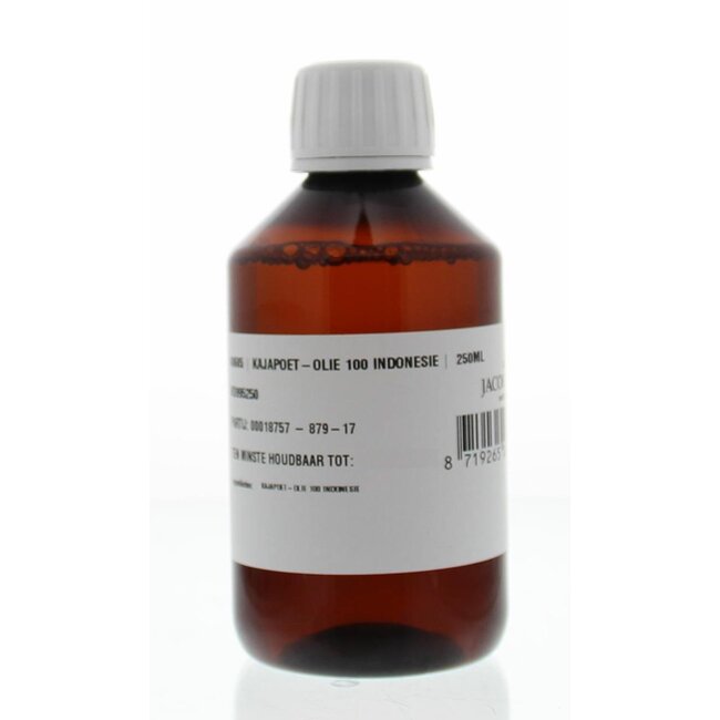 Jacob Hooy Cajeput Oil 250 Millilitres
