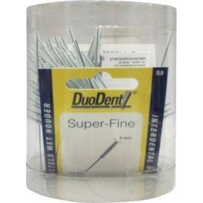 Szczoteczki międzyzębowe Duodent Super Cienkie 0.6 mm, 72 szt.