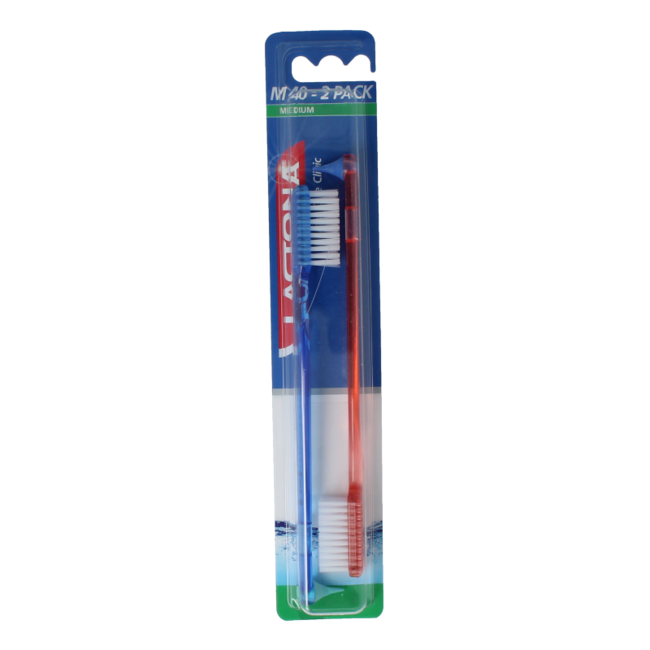 Szczoteczka do zębów M40 medium duo mix 2 sztuki