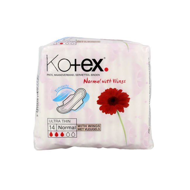 Kotex Normal Plus Ultra Mince 14 Pièces