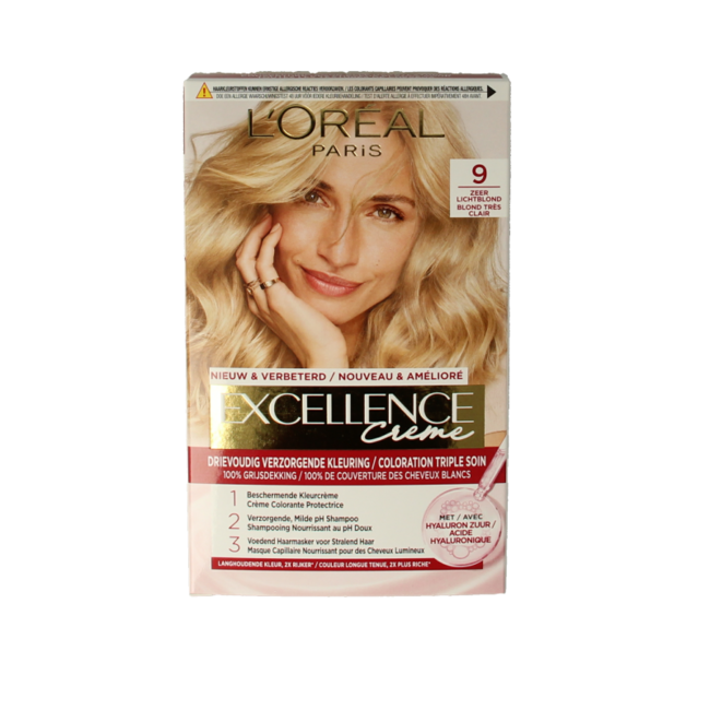 Excellence Excellence 9 sehr Hellblond 1 Set