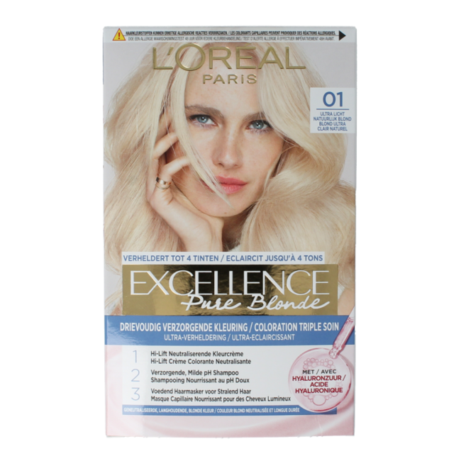Excellence Excellence blond 01 Natural Blond 1 Set