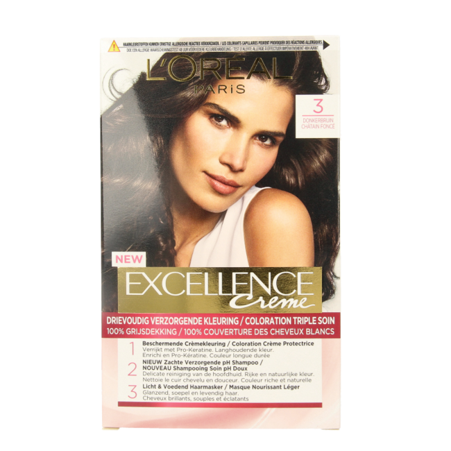 Excellence Excellence 3 castaño oscuro 1 set