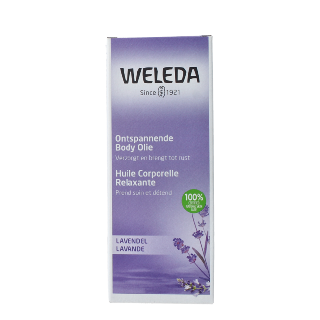 Olio corpo rilassante alla lavanda 100 Millilitri