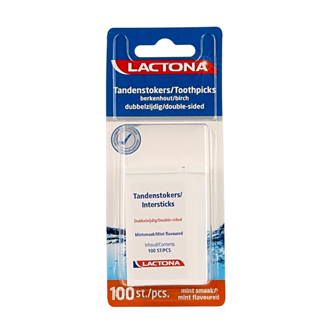 Lactona Intersticks Toothpicks 100 Pieces